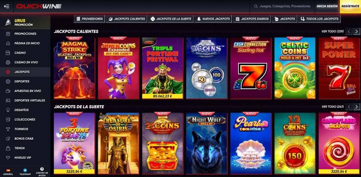 QuickWin Casino 2026: bono, juegos y pagos en España image 3