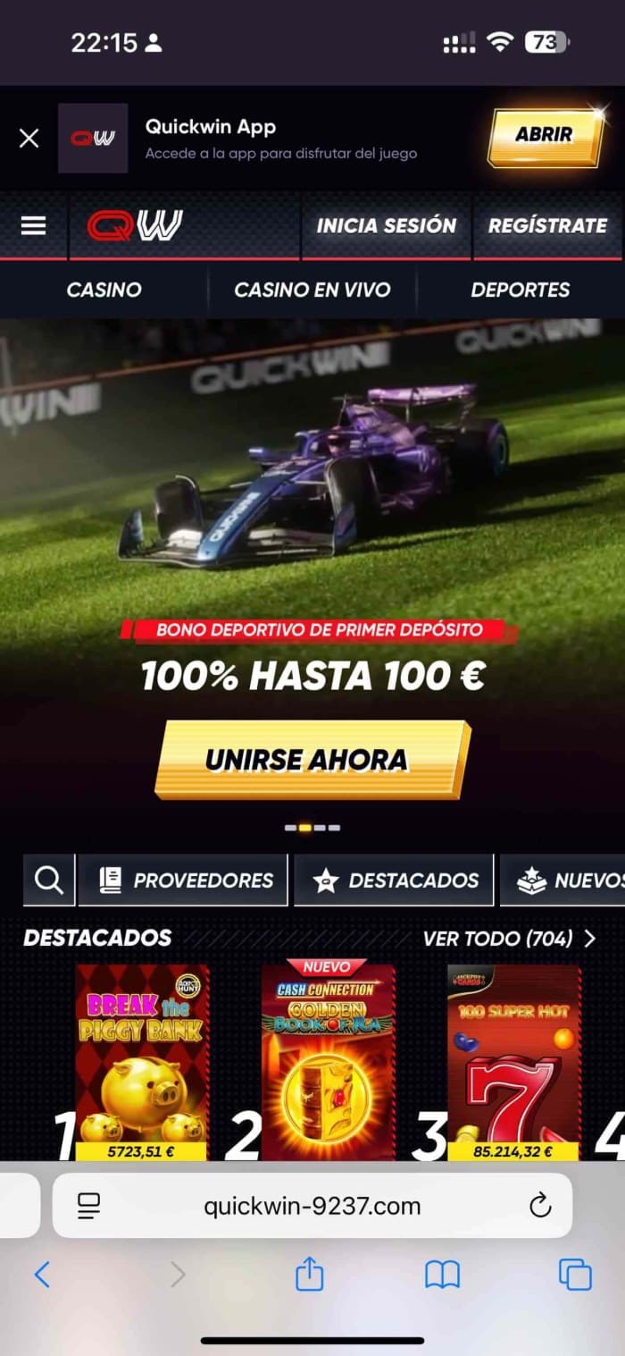 App screenshot